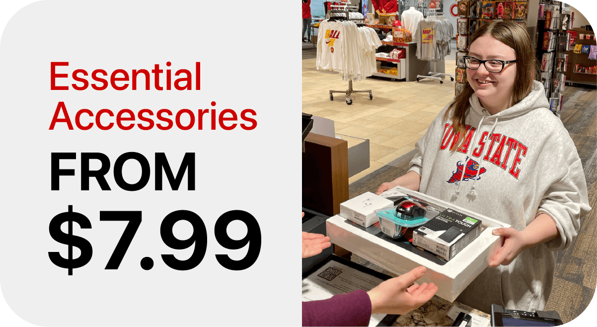 Essential Accessories | From $7.99